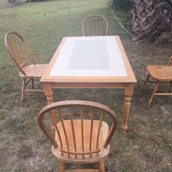 Kitchen Table & 4 Chairs