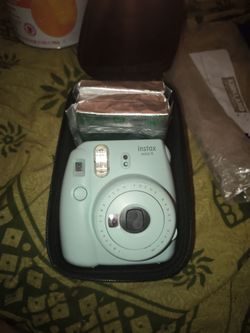 Instax mini 9 with 3 packs of film