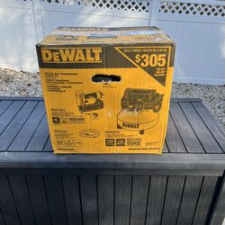DEWALT 120 PSI Compressor Combo Kit with Nailer (BRAND NEW)