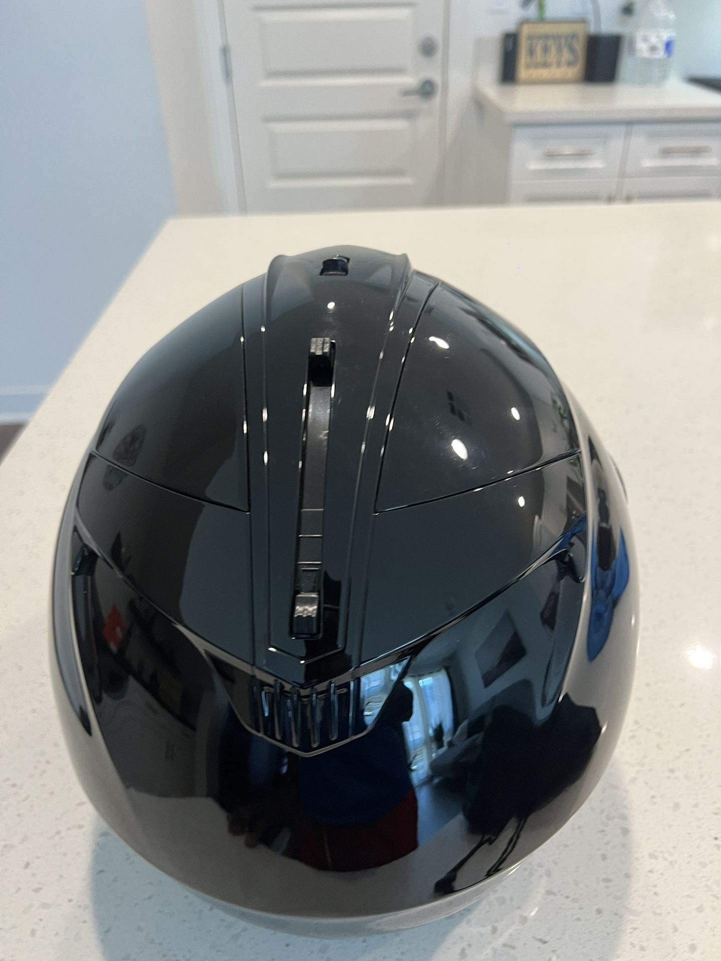 XL BLACK HUC IS-17 FUELFACE STREET HELMET