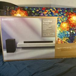 Samsung HW-B73CD 5.1ch Soundbar Home Theater System | Dolby Audio & DTS Virtual:X | Wireless Subwoofer  | Adaptive Sound | Game Mode