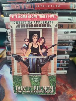 Don't tell mom the babysitters dead vhs tape