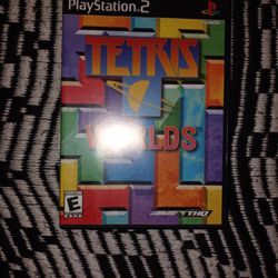 PlayStation 2 PS2 Tetris WORLDS