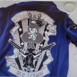 💲❌️🔥😎 BRAND NEW! $107.00 PRICE TAG! RHINESTONE HOODIE!❌️🔥🔥💰