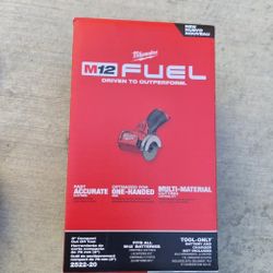 Milwaukee 12v Fuel Cut-off Tool Brushless Brand New Tool Only 