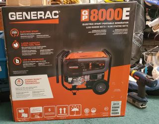 " NEW " Generac 8000E Electric Start Generator