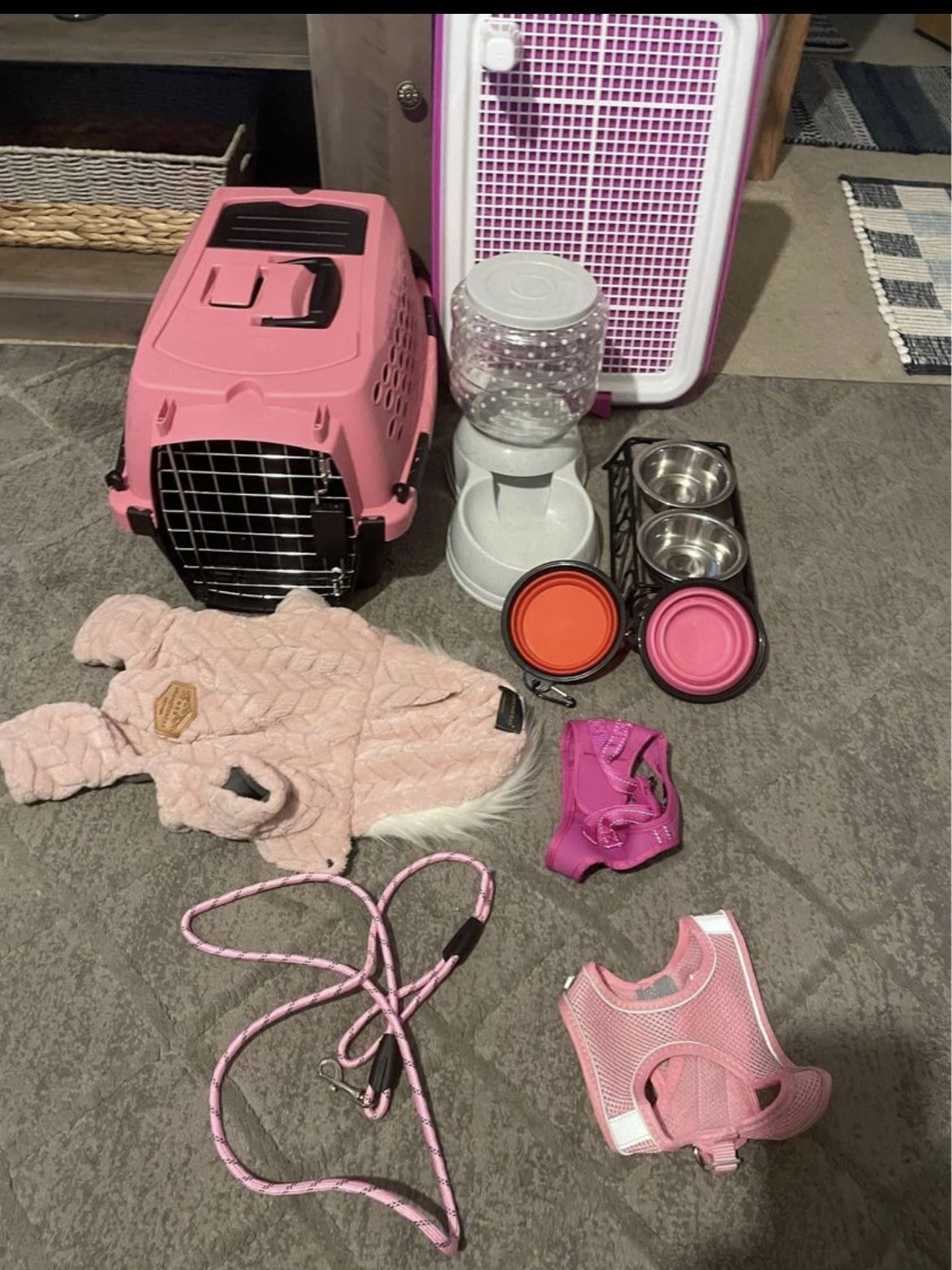 Pink Dog Cage Brand New