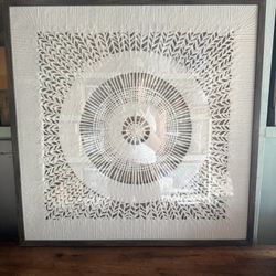 Rice Paper Mandala Art