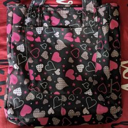 Tote Book Bag with Zipper Enclosure (Used)