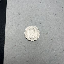 1969 Bahama Islands 10 Cent Coin