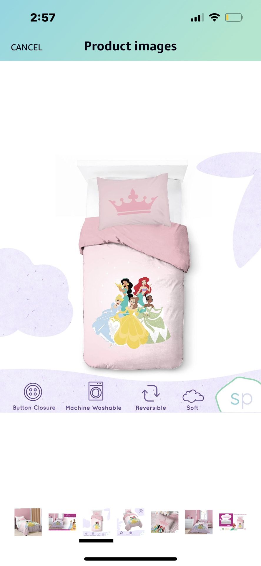 Disney Princess Bedding Set Duvet Cover Twin Duvet Cover 