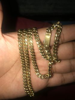 Gold plated Chain