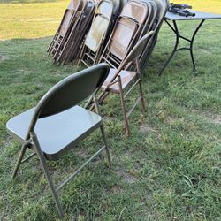 Folding Steel Chairs