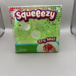 Squeeezy Squeeze Toy Dice Squishy Green Stress Relief Sensory Fidget Toy