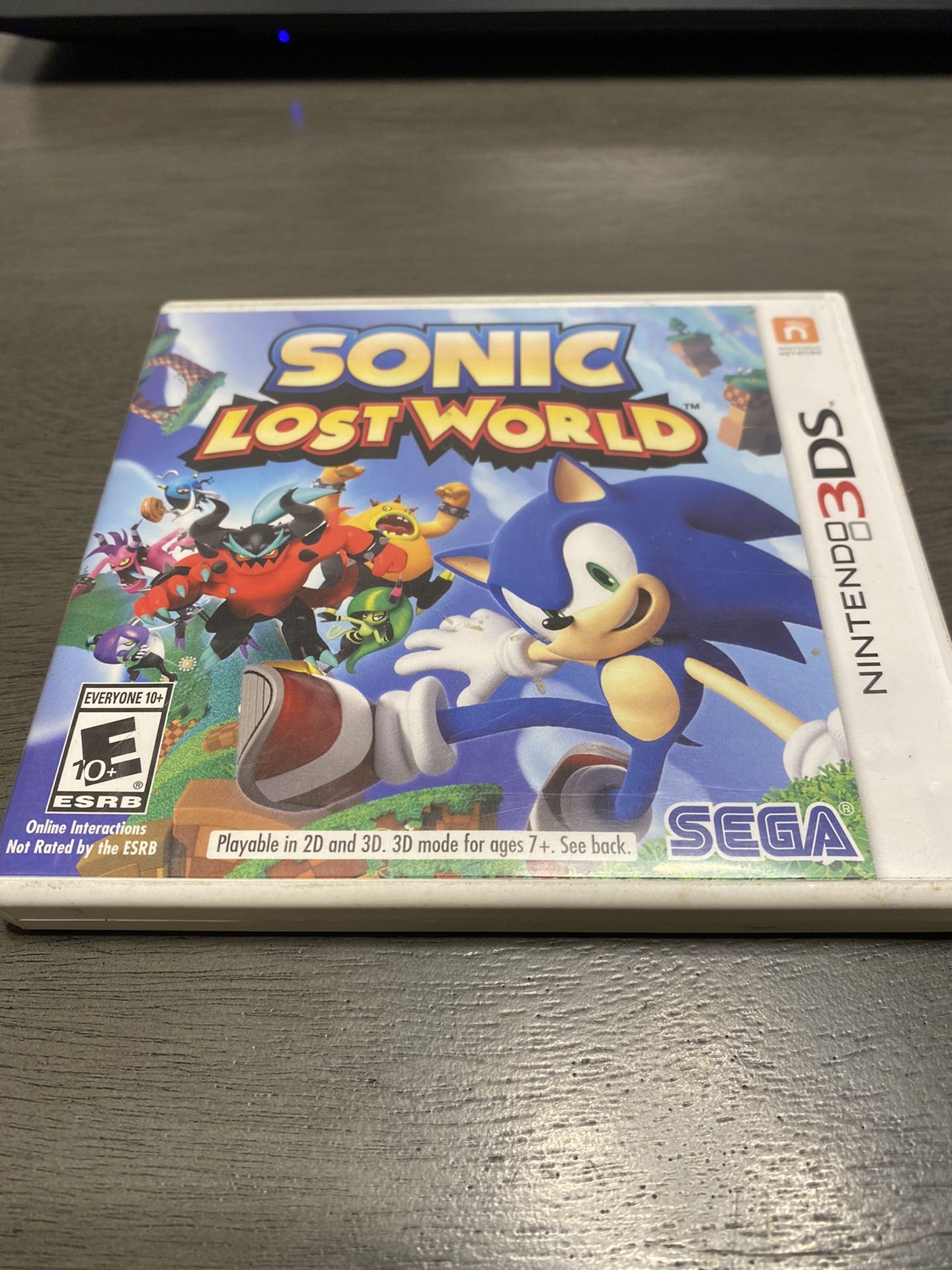 Sonic Lost World For Nintendo 3ds