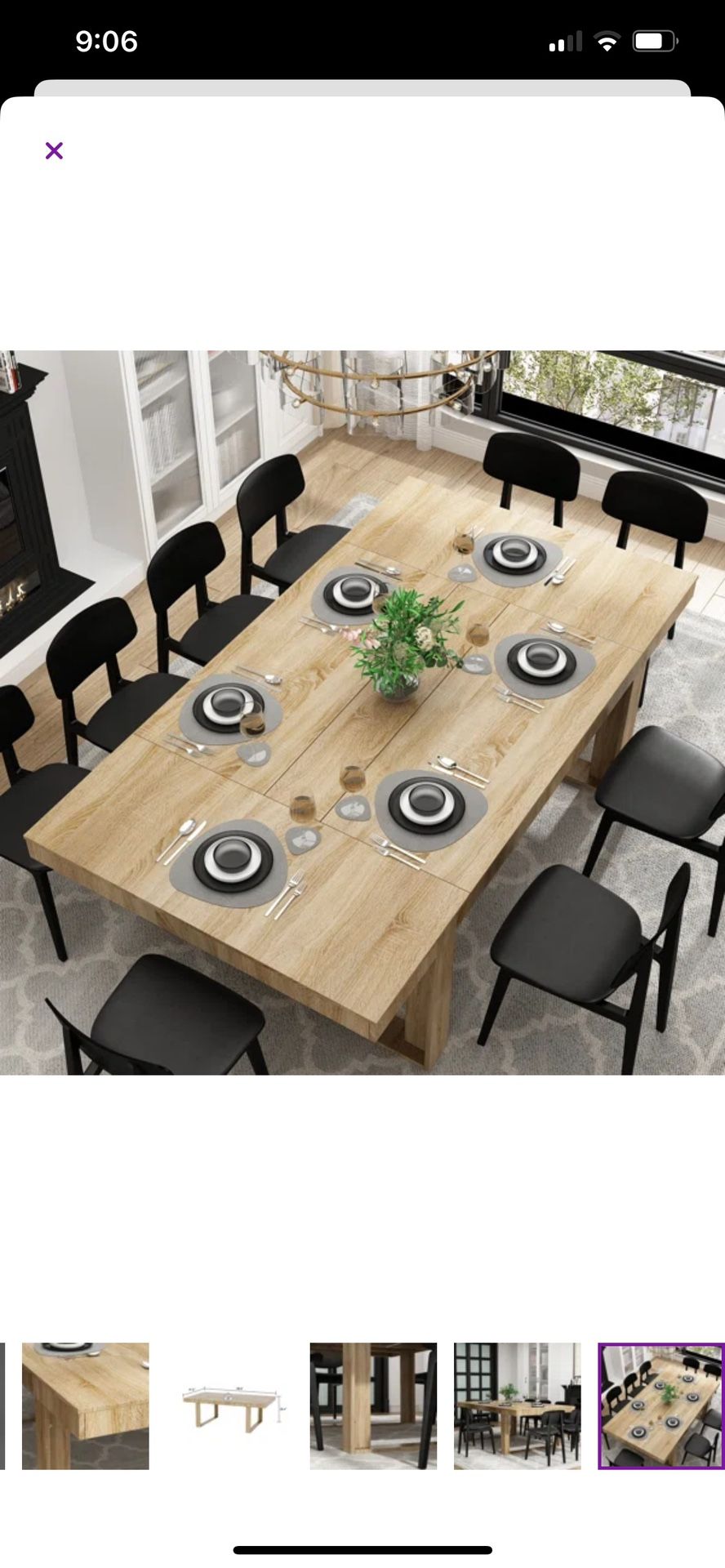 Large Dining Table 