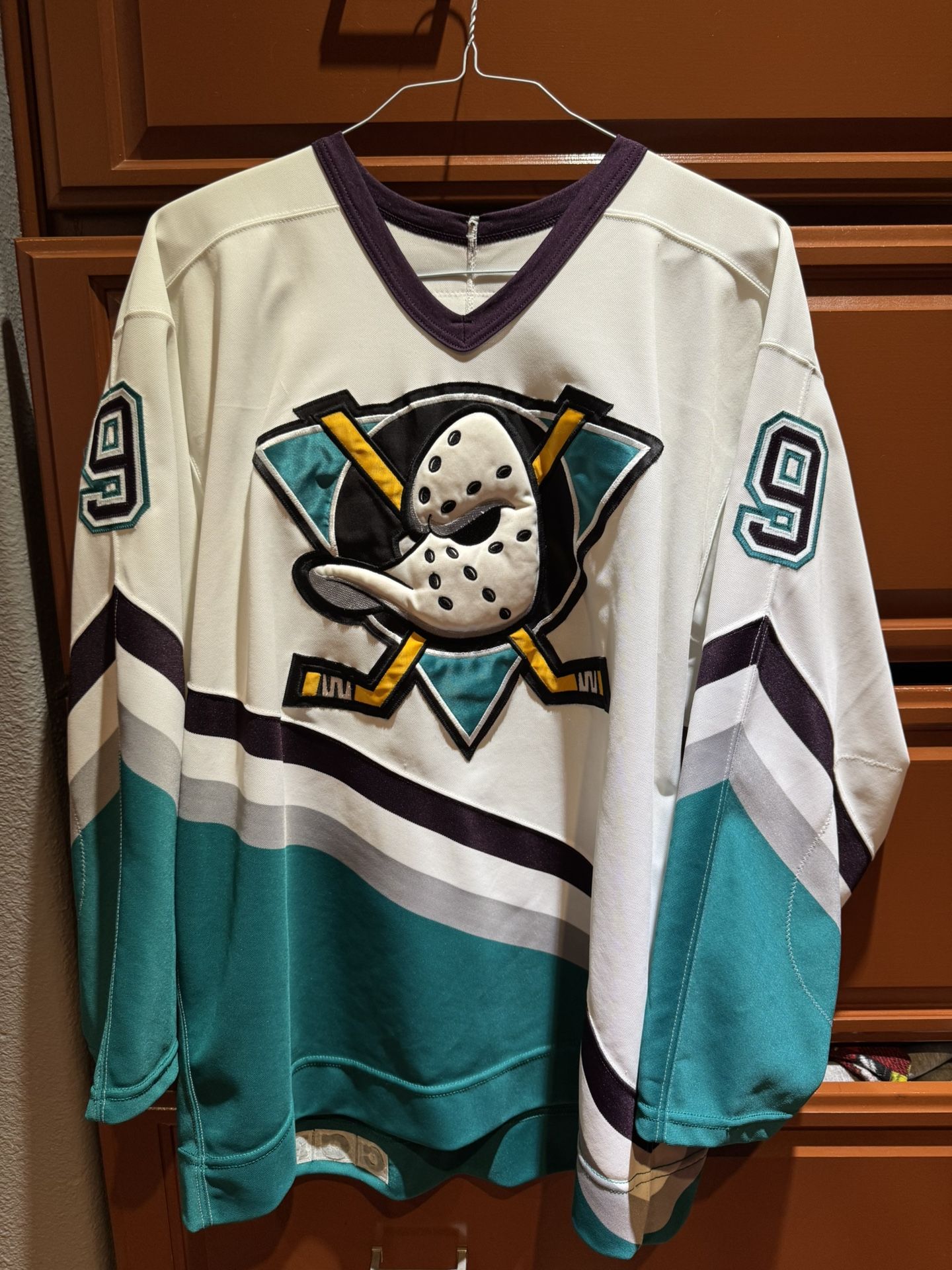 1(contact info removed) Mighty Ducks Paul Kariya Jersey