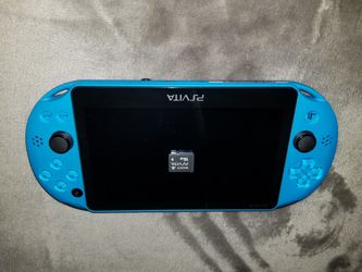 Playstation Vita Aqua blue 3.68 rare color for Sale in Heathrow
