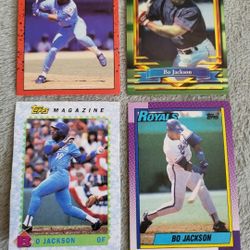 Bo Jackson Card Collection Topps , Donrus Baseball Cards