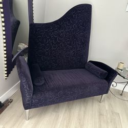 Plum Loveseat 