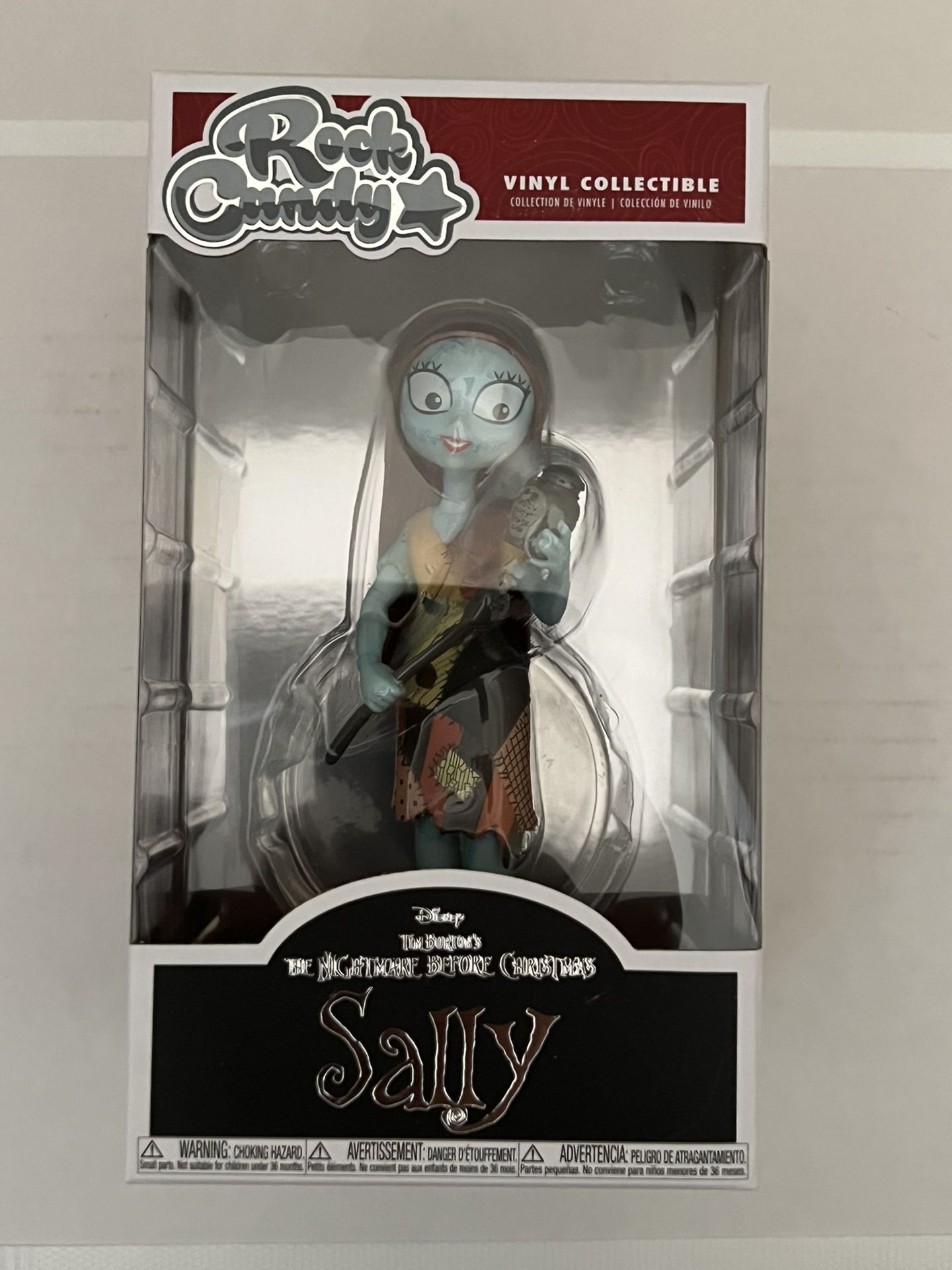 The Nightmare Before Christmas Sally Figure Rock Candy Vinyl Collectible FUNKO