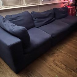Modular Blue Sofa / Sectional 