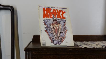 HEAVY METAL MAGAZINE FALL 1988