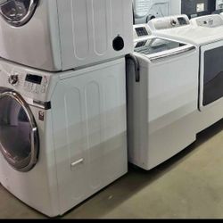 Refurbished  Appliances  With Warranty (Washers Dryers Refrigerators Stoves Stackables.