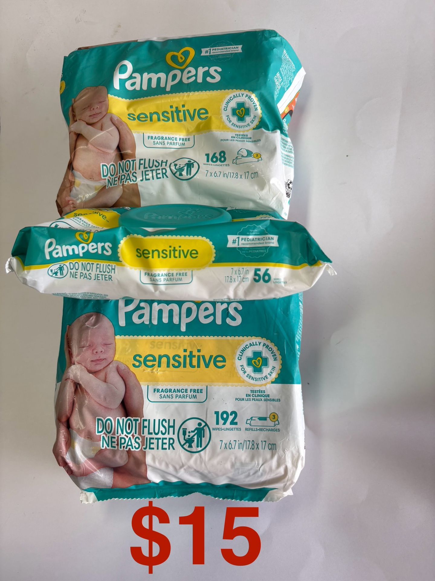 Pampers Baby Wipes Bundle