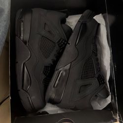 Black Cat Jordan 4s (NEW)