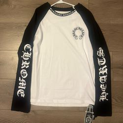 Black and white chrome hearts 
