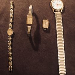 4 Seiko Watches-Need Batteries-One Is Rare