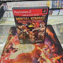 Mortal Kombat: Shaolin Monks (PlayStation 2, PS2) / No Manual / Tested
