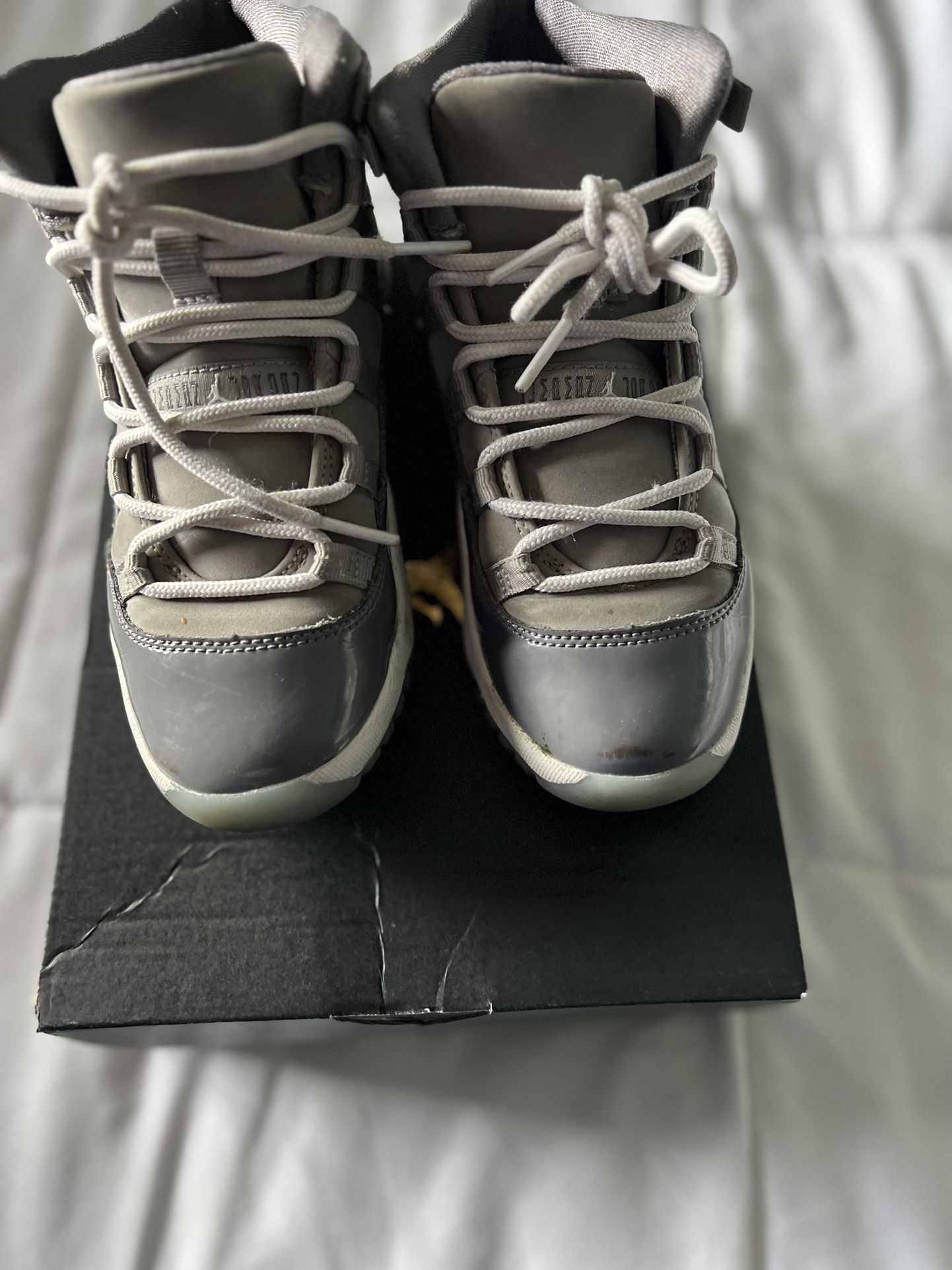Jordan 11 Cool Grey Size 1.5Y