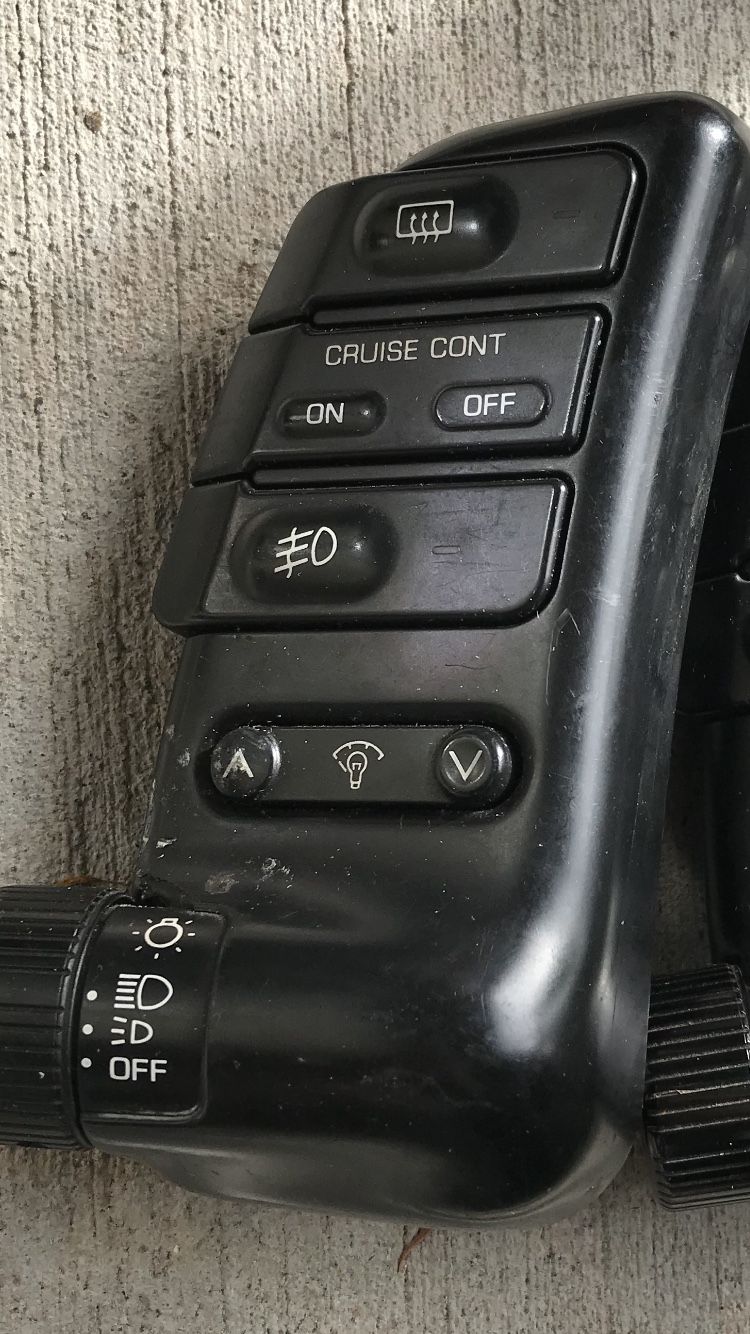 90-96 Nissan 300zx window wiper climate control switch and headlight control switch