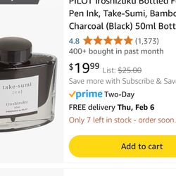 Japanese pilot iroshiziku Color Inks