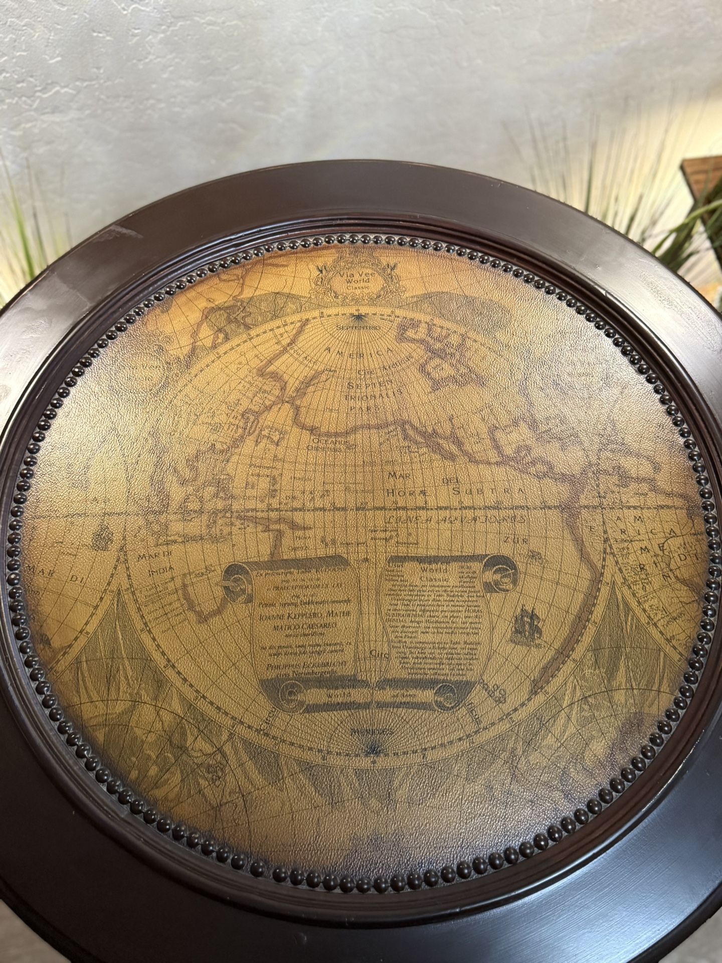 Wooden Barrel Table (wine)