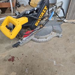 Dewalt Sliding Miter Saw, 12" Blade, In Working Condition
