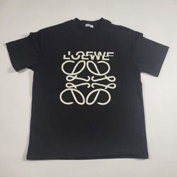Loewe Black Graphic Tee Shirt
