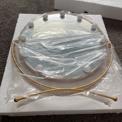 LURELLA  11 BULB VANITY MIRROR (GOLD)  