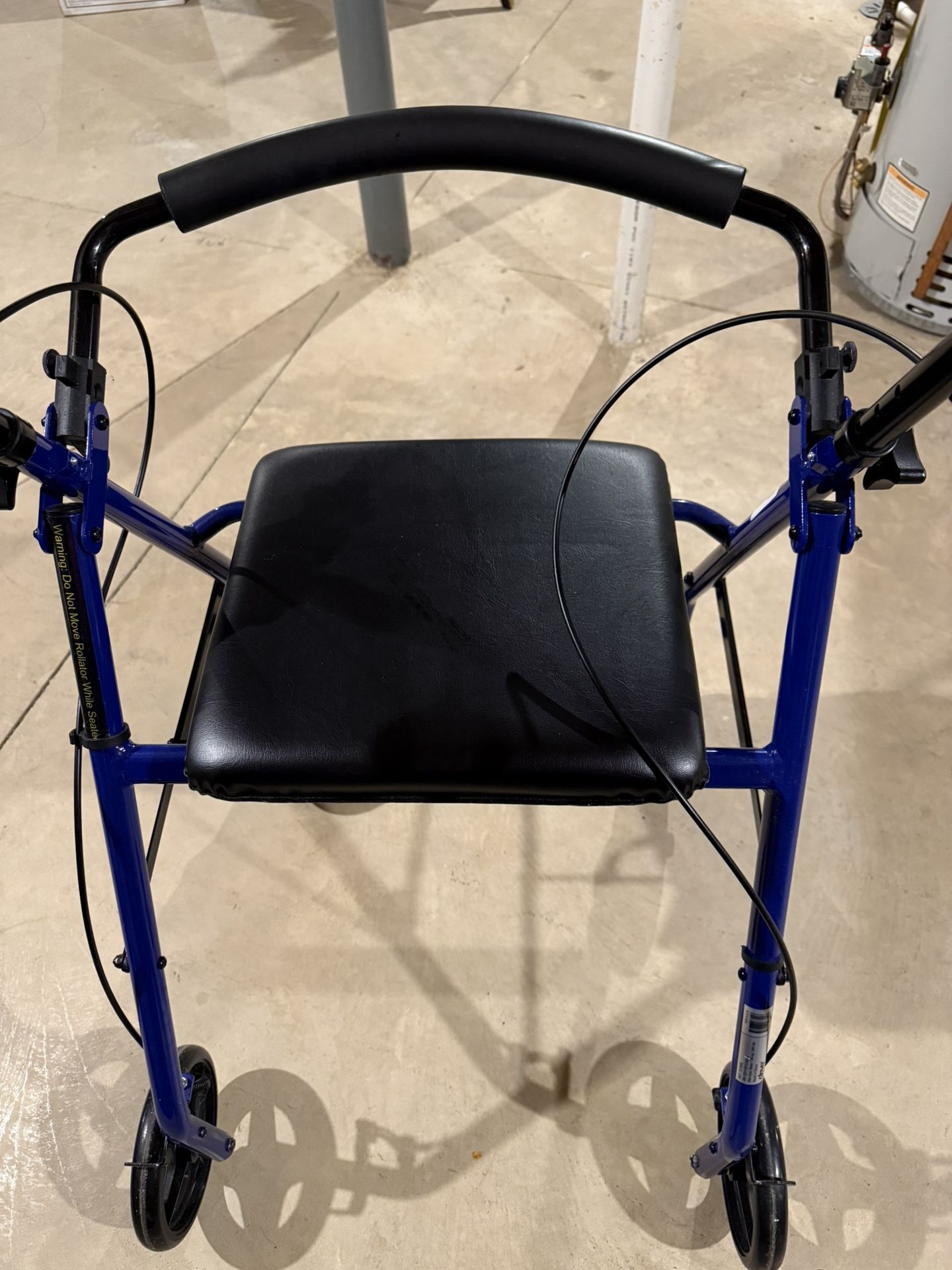 Two Walkers With Seat