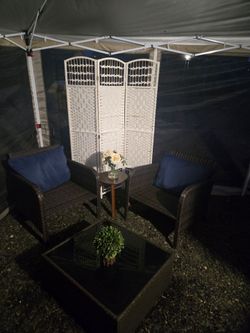 Si llones de patio