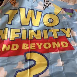 2 Infinity and Beyond Birthday banner 