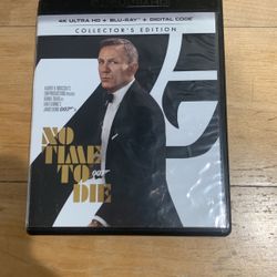 No Time To Die 4K Blu-ray+Blu-ray