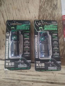 Kodiak lighting rechargeable flashlight 500 lumens
