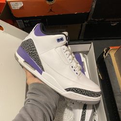 Jordan Dark Iris 3s size 11 VNDS