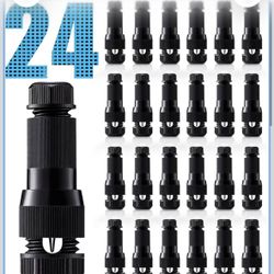 SUNVIE Low Voltage Wire Connector for Landscape Lighting Outdoor 12-14 Gauge Cable Connectors Work with Malibu Paradise Moonrays and Other Outdoor Lig