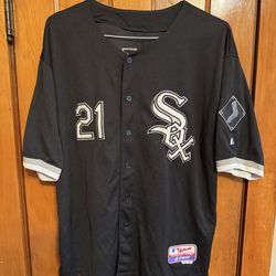 White Sox Jersey size 48 official MLB Majestic