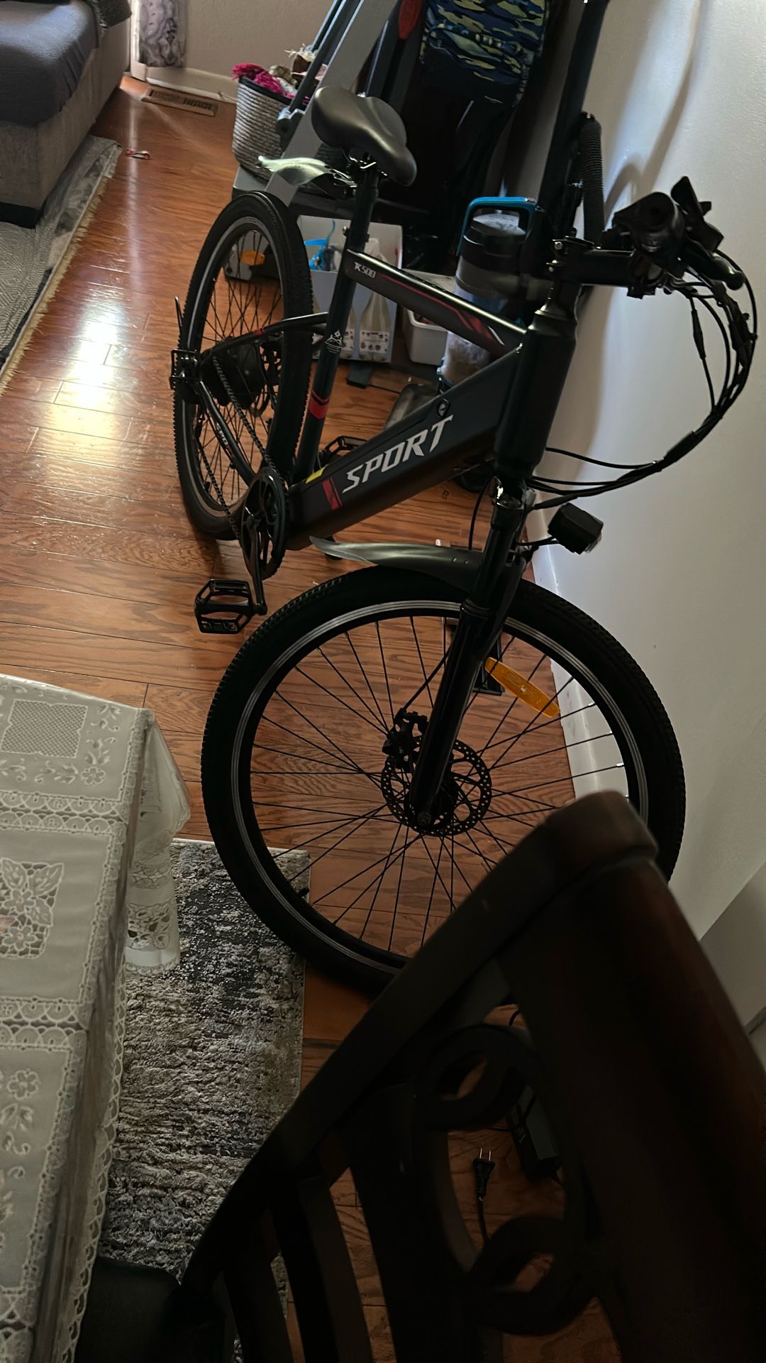 Ebike Farees F28 48v 30mph 20ah 750w Motor Color black And Red
