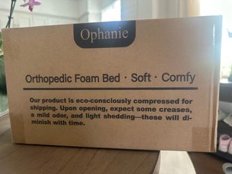 Orthopedic foam Pet bed 35 inch